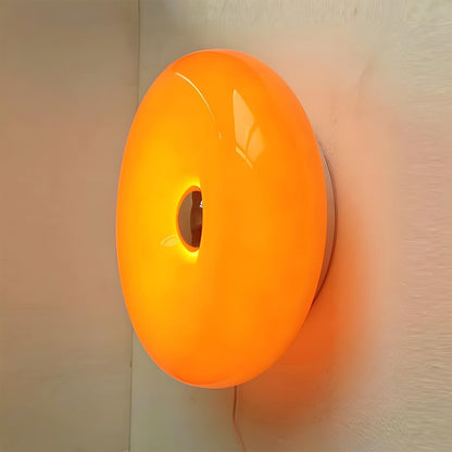 Modern Bauhaus Creative Donut LED Indoor Wall Sconces - Flyachilles
