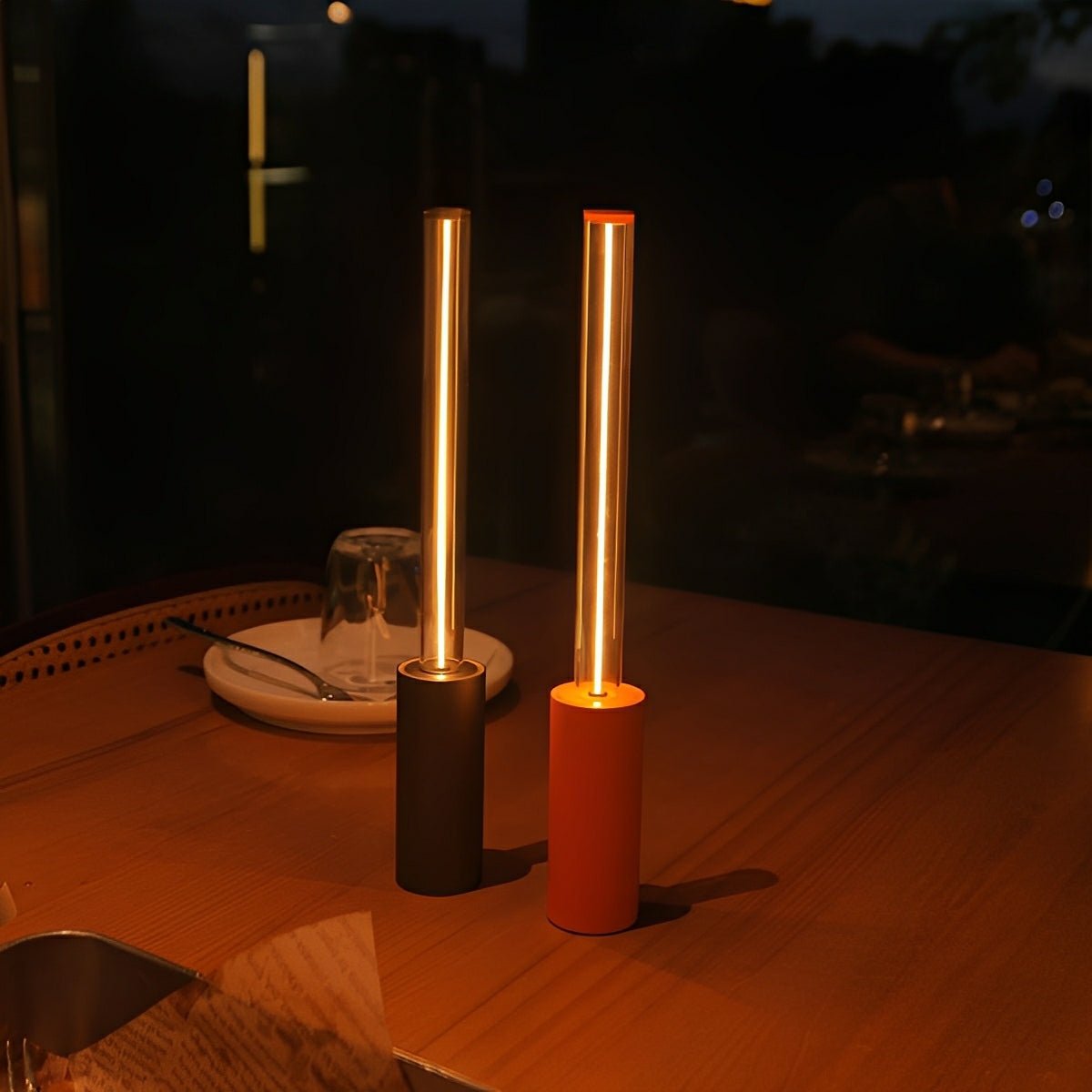 Modern Cylinder Dimmable LED Table Lamp Ambient Light - Flyachilles