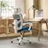 Modern Ergonomic Swivel Office Chair with Footrest & Lumbar Support - Flyachilles