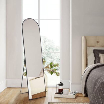 Modern Full Body Standing Floor Mirror Wall Mirror with Stand - Flyachilles