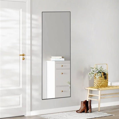 Modern Full Body Standing Floor Mirror Wall Mirror with Stand - Flyachilles
