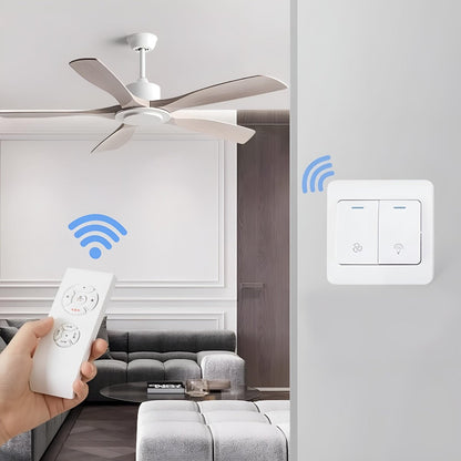 Modern Industrial 6 - speed Reverse Frequency Ceiling Fan - Flyachilles