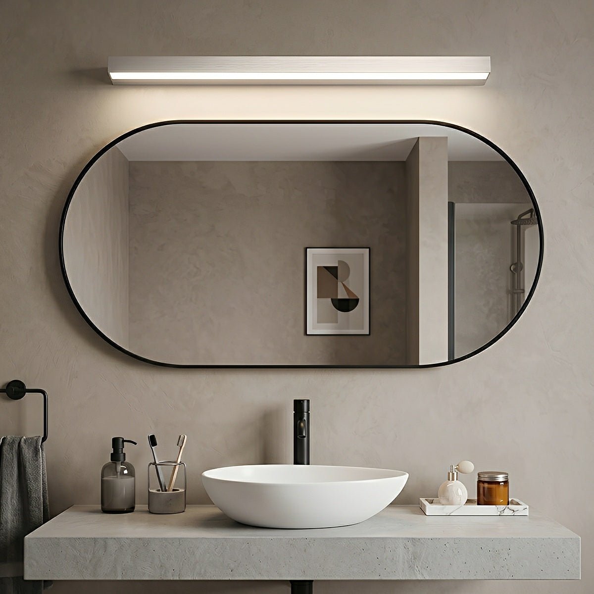 Modern LED Vanity Light Bar Minimalist Bathroom Mirror Wall Sconce - Flyachilles