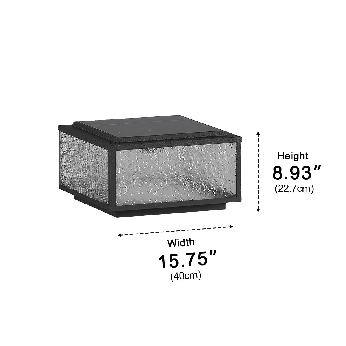 Modern LED Waterproof Outdoor Post Lights - Flyachilles