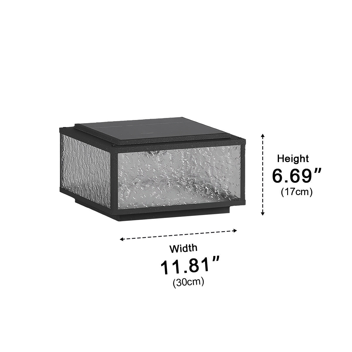 Modern LED Waterproof Outdoor Post Lights - Flyachilles