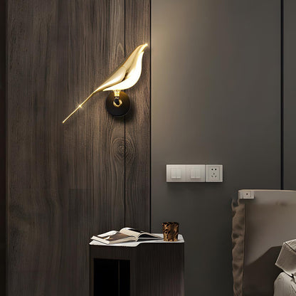 Modern Luxury Magpie Bird LED Indoor Wall Sconces - Flyachilles