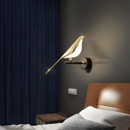 Modern Luxury Magpie Bird LED Indoor Wall Sconces - Flyachilles