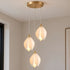 Modern Luxury Sculptural Ceramic Petal LED Chandelier - Flyachilles