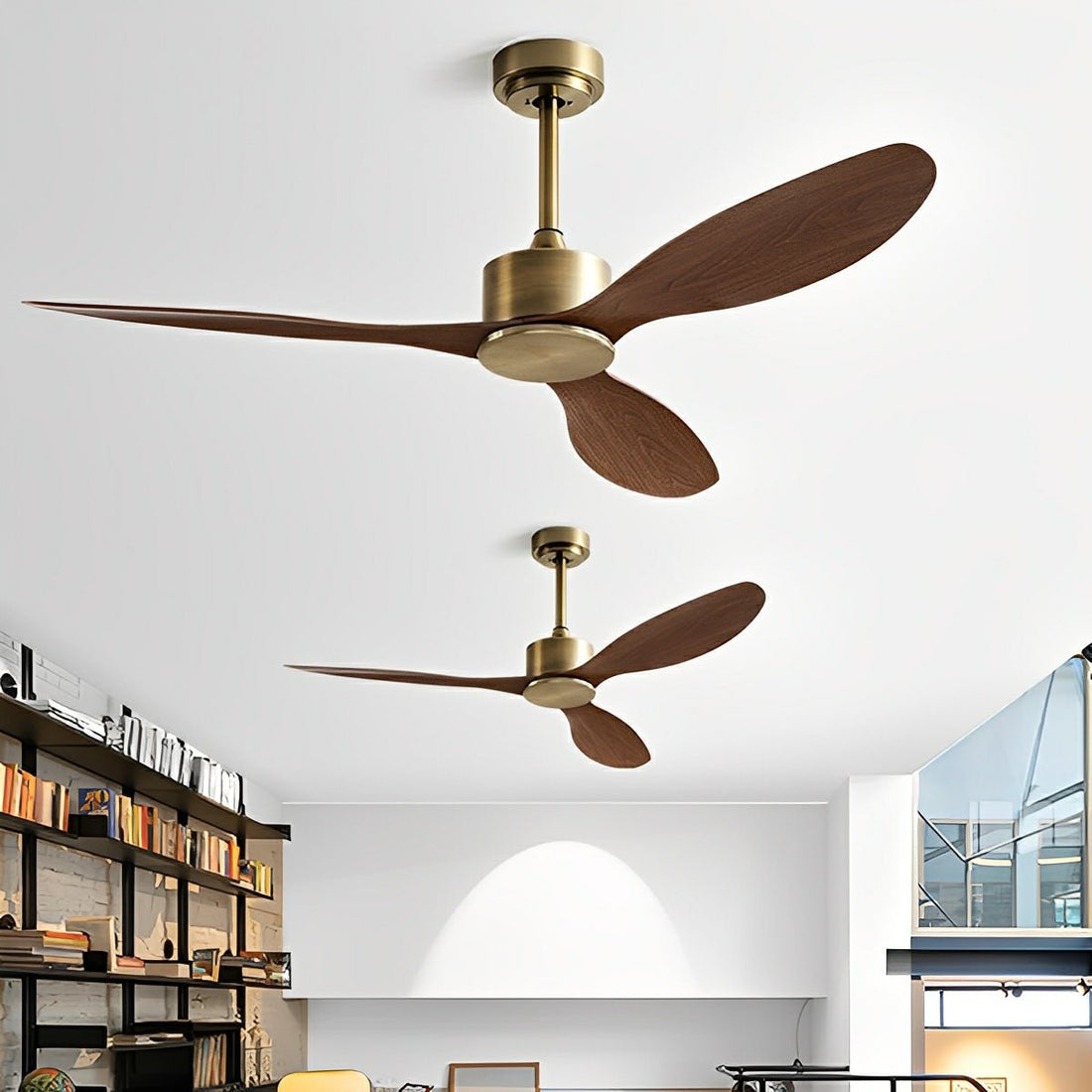 Modern Minimalist 3 - Blades DC Motor Reverse Ceiling Fan - Flyachilles