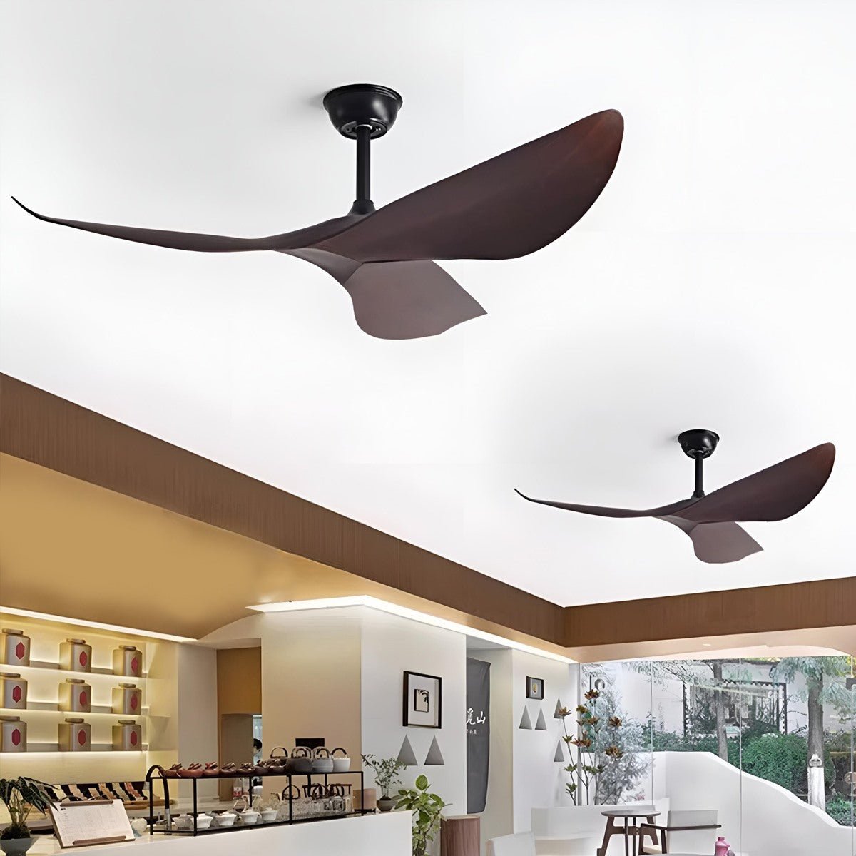 Modern Minimalist 6 - speed Reverse Frequency Ceiling Fan - Flyachilles