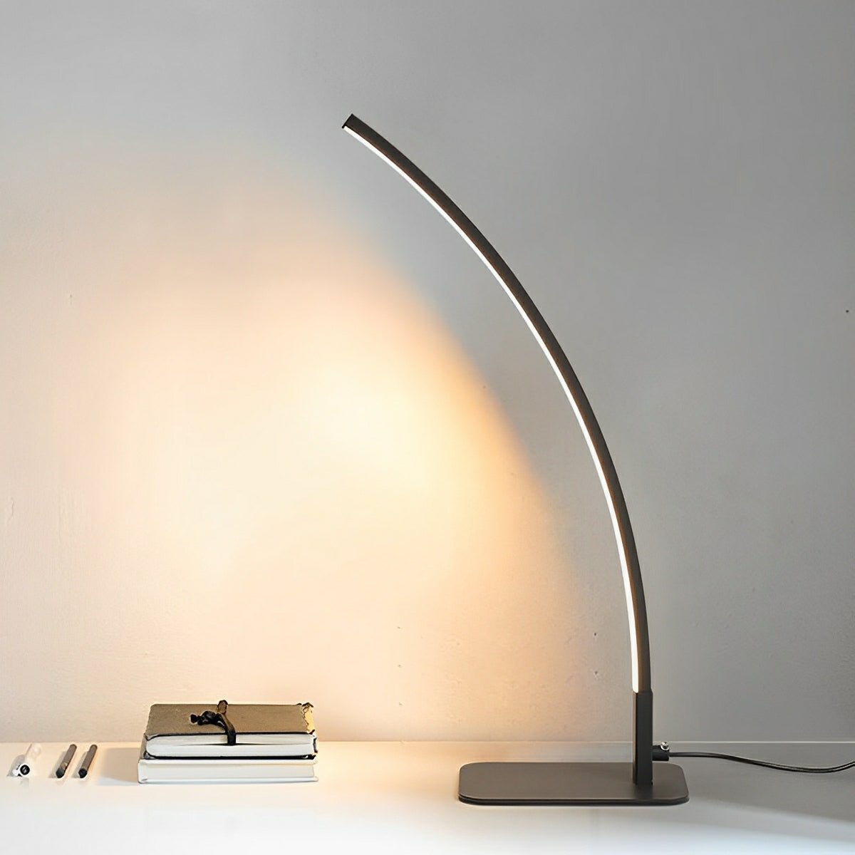 Modern Minimalist Arc LED Dimming Table Lamp - Flyachilles