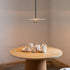 Modern Minimalist Black Slim Dish LED Pendant Lights - Flyachilles
