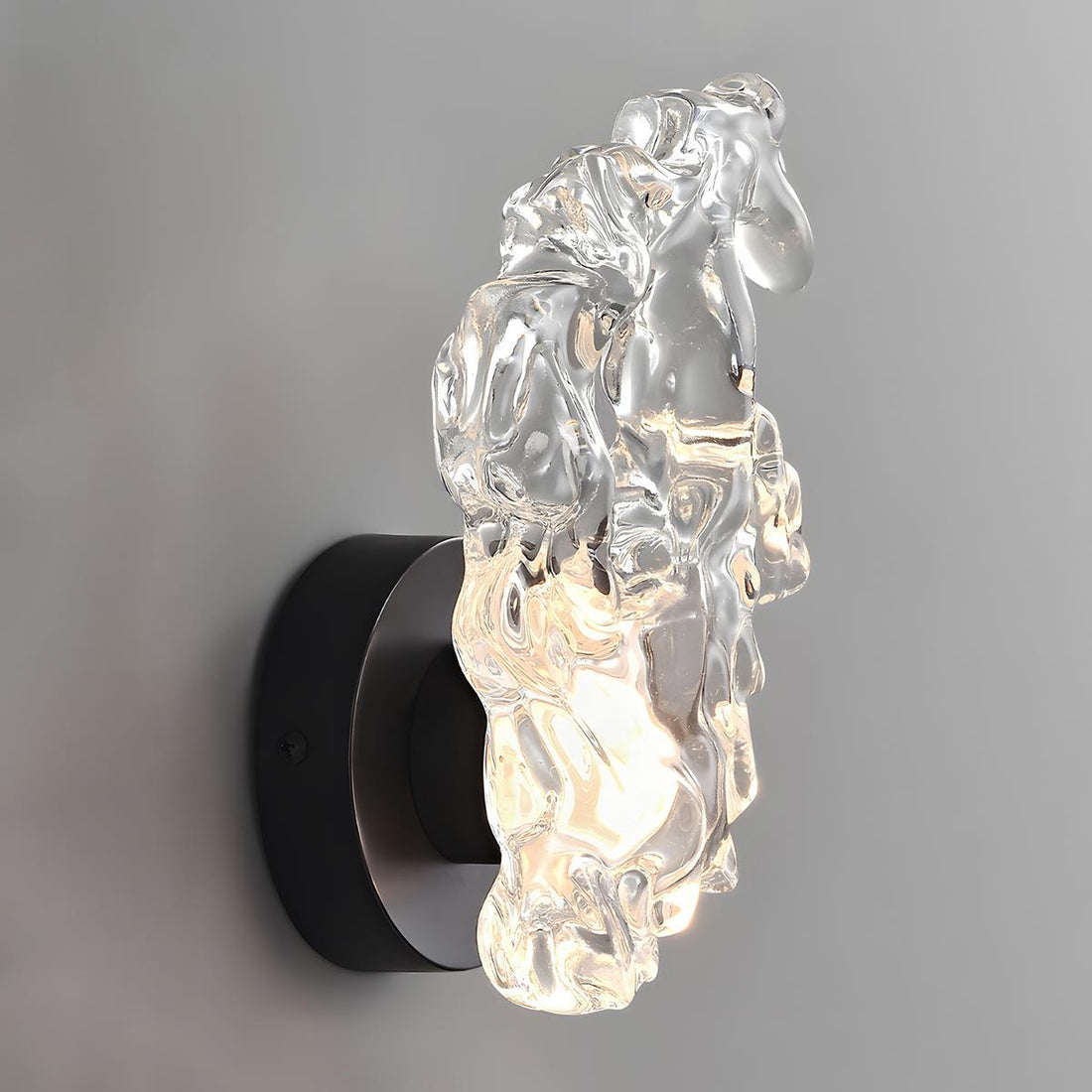 Modern Minimalist Creative Clear Wave LED Indoor Wall Sconces - Flyachilles