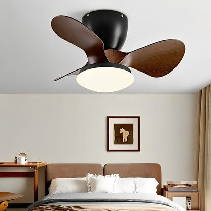 Modern Minimalist DC Motor Reverse Ceiling Fan Light - Flyachilles
