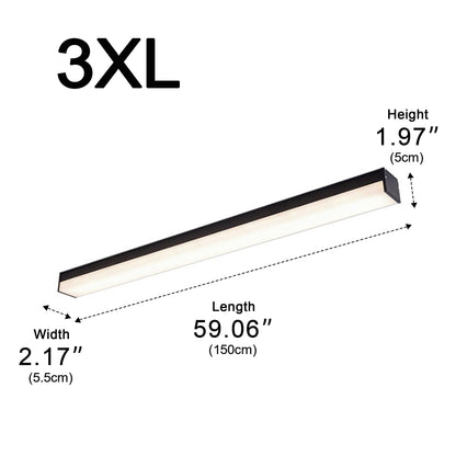 Modern Minimalist Dimming LED Long Strip Indoor Ceiling Light - Flyachilles