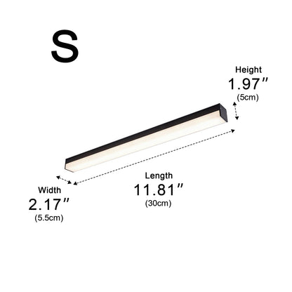 Modern Minimalist Dimming LED Long Strip Indoor Ceiling Light - Flyachilles