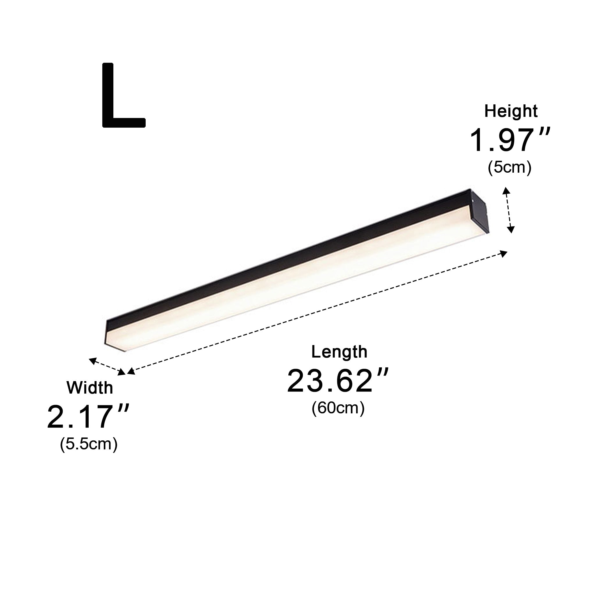 Modern Minimalist Dimming LED Long Strip Indoor Ceiling Light - Flyachilles