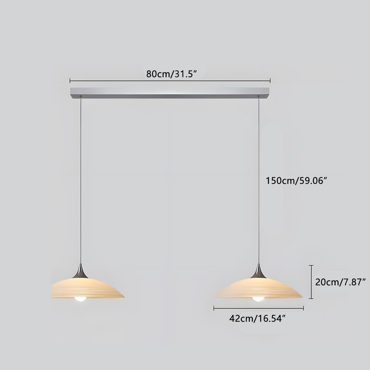 Modern Minimalist Dish Bar LED Pendant Lights - Flyachilles
