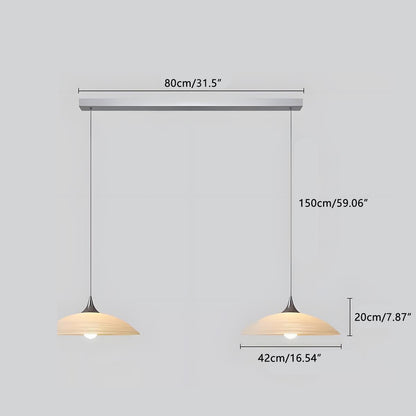 Modern Minimalist Dish Bar LED Pendant Lights - Flyachilles