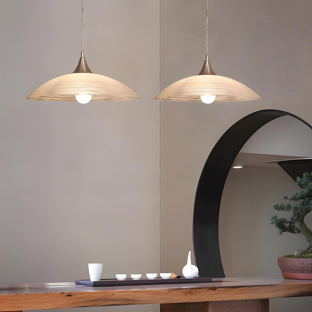 Modern Minimalist Dish Bar LED Pendant Lights - Flyachilles