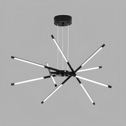 Modern Minimalist Geometric LED Long Strip Indoor Pendant Lights - Flyachilles