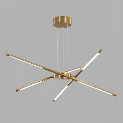 Modern Minimalist Geometric LED Long Strip Indoor Pendant Lights - Flyachilles