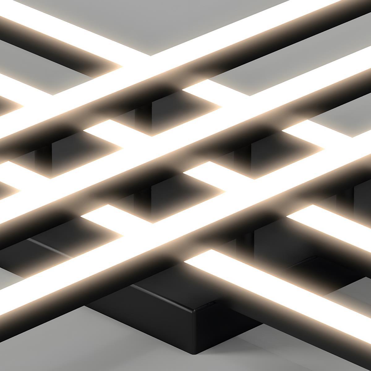 Modern Minimalist Geometric Long Strip LED Ceiling Light - Flyachilles