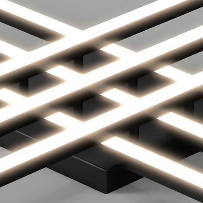 Modern Minimalist Geometric Long Strip LED Ceiling Light - Flyachilles