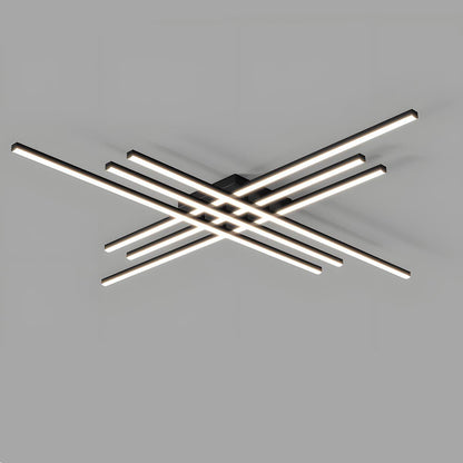 Modern Minimalist Geometric Long Strip LED Ceiling Light - Flyachilles