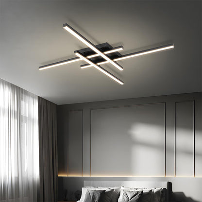 Modern Minimalist Geometric Long Strip LED Ceiling Light - Flyachilles
