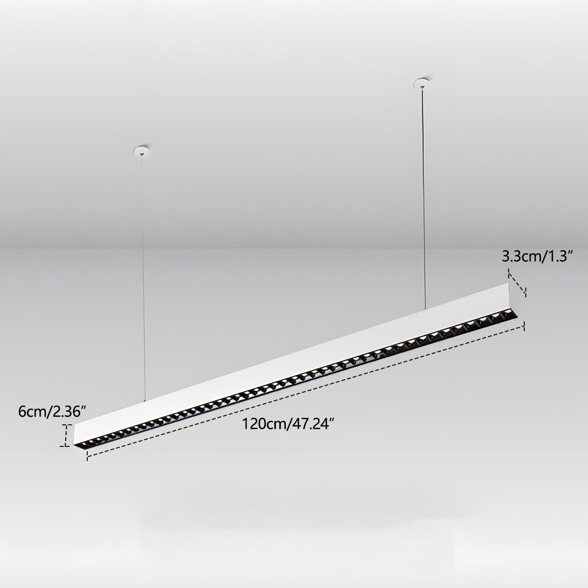Modern Minimalist Grille LED Long Strip Light - Flyachilles