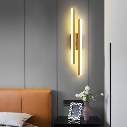 Modern Minimalist H - Shape Long Strip LED Wall Sconce - Flyachilles