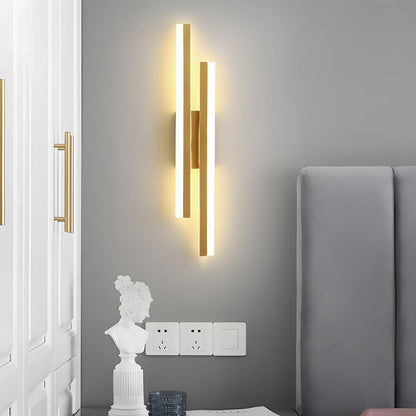 Modern Minimalist H - Shape Long Strip LED Wall Sconce - Flyachilles