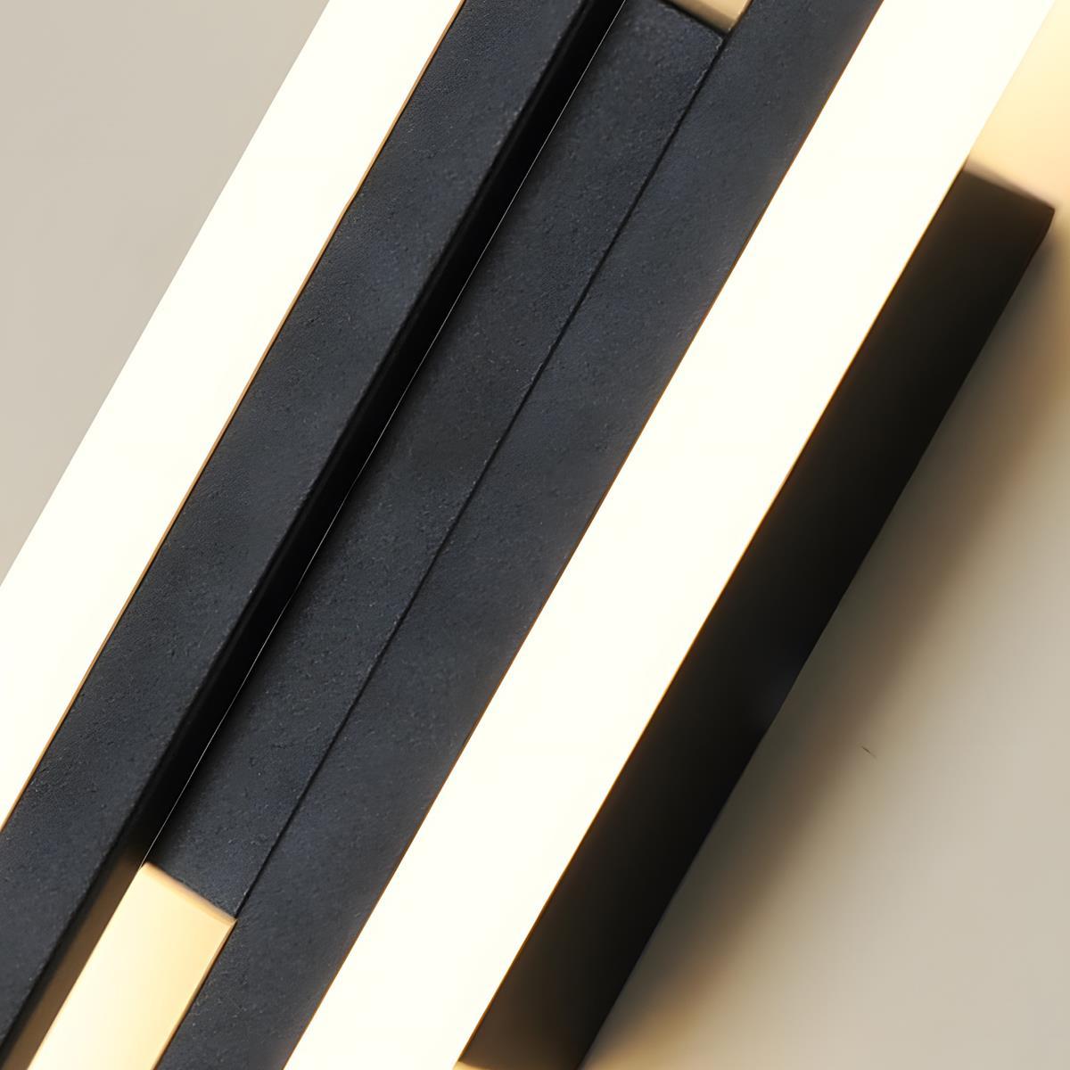 Modern Minimalist H - Shape Long Strip LED Wall Sconce - Flyachilles