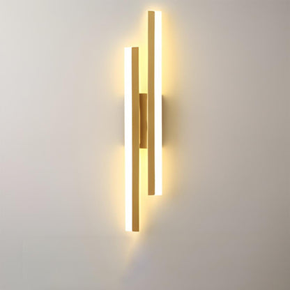 Modern Minimalist H - Shape Long Strip LED Wall Sconce - Flyachilles
