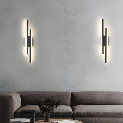 Modern Minimalist H - Shape Long Strip LED Wall Sconce - Flyachilles