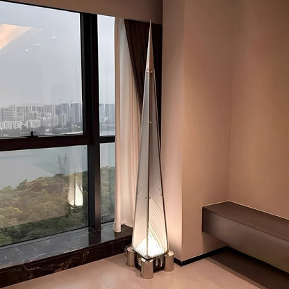 Modern Minimalist High Pyramid Dimmable LED Floor Lamp - Flyachilles