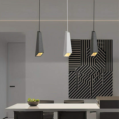 Modern Minimalist Industrial Indoor Cement LED Pendant Lights - Flyachilles
