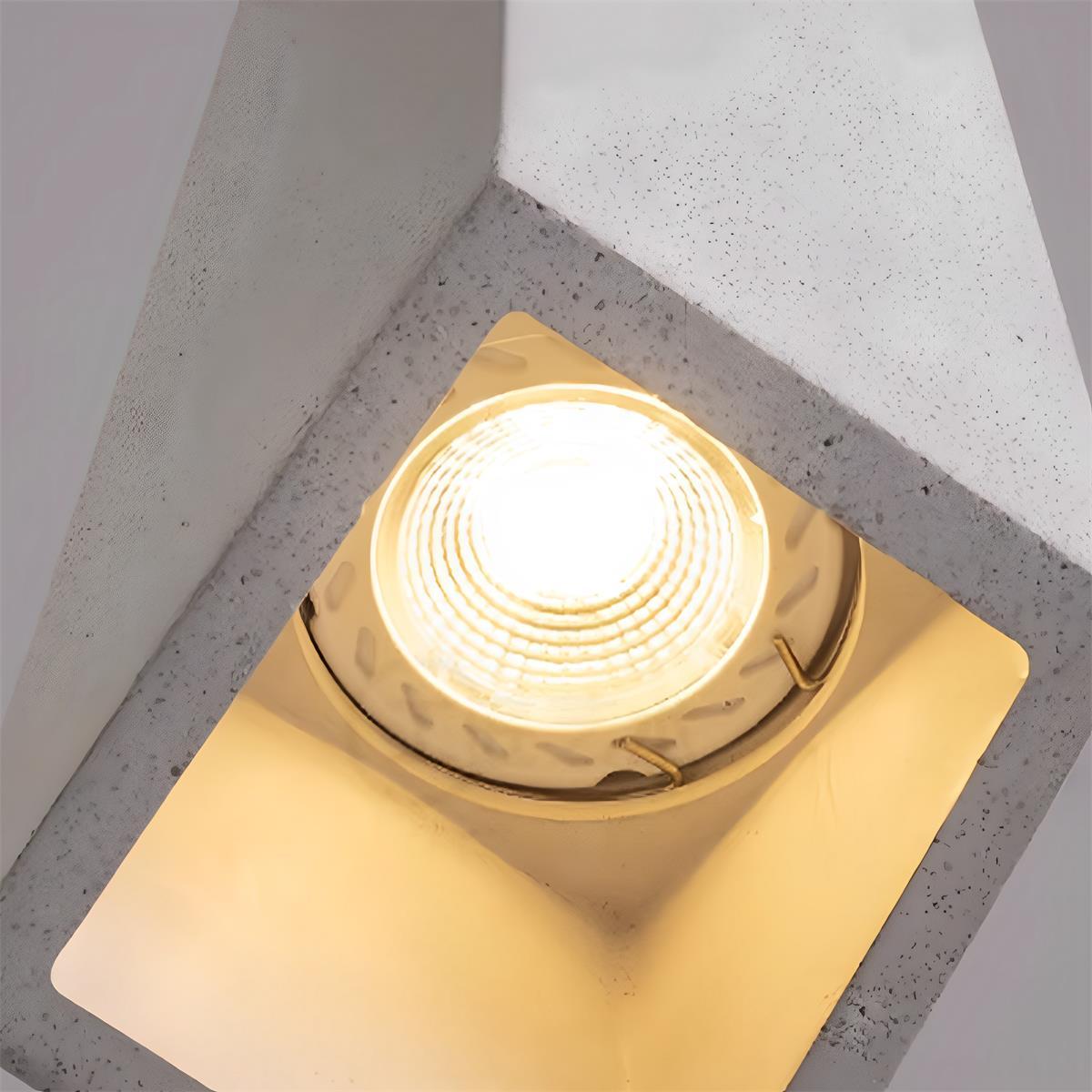 Modern Minimalist Industrial Indoor Cement LED Pendant Lights - Flyachilles