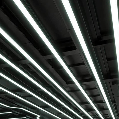 Modern Minimalist LED Long Strip Office Pendant Lights - Flyachilles