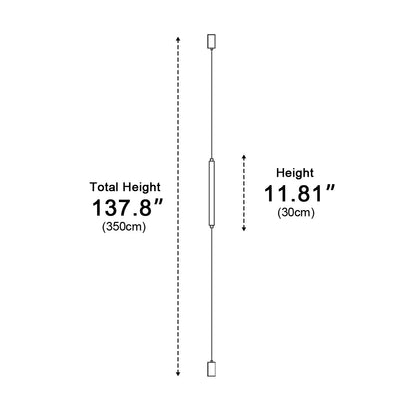 Modern Minimalist LED Strip Lights Linear Wall Light - Flyachilles