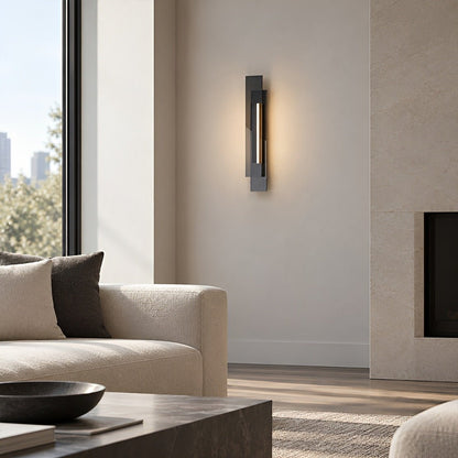 Modern Minimalist Linear Glass LED Wall Sconce - Flyachilles