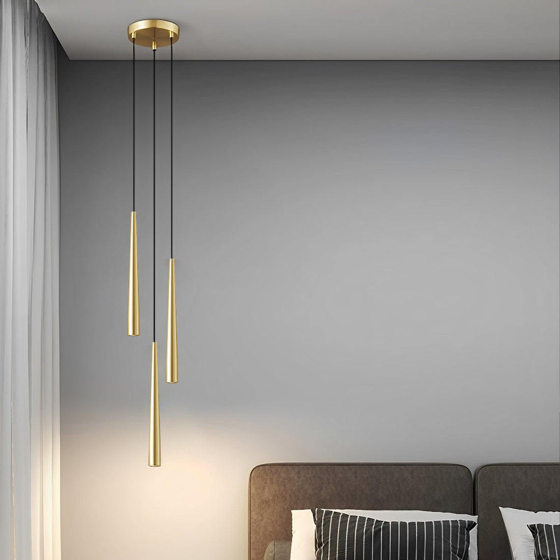 Modern Minimalist Long Strip Bar LED Pendant Lights - Flyachilles