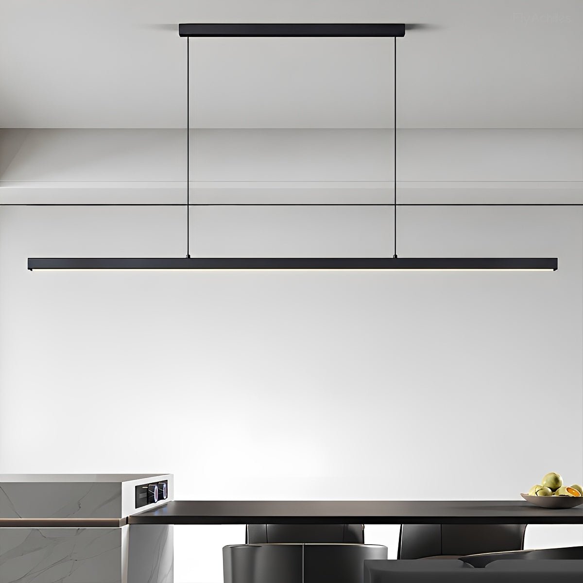 Modern Minimalist Long Strip Light Pendant Lights - Flyachilles