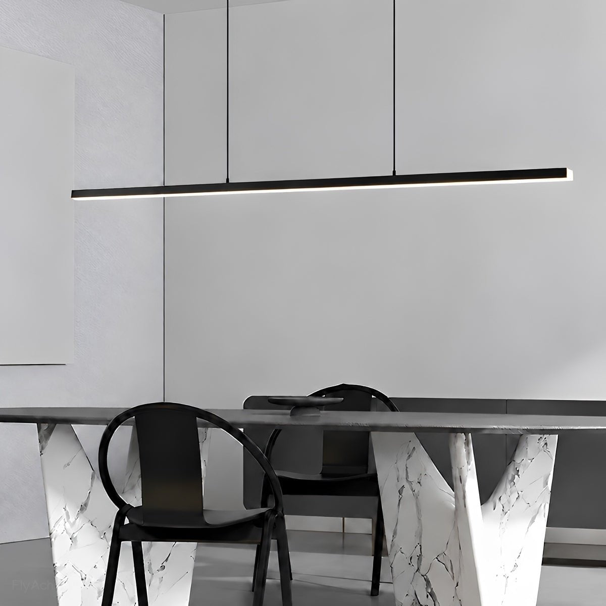 Modern Minimalist Long Strip Light Pendant Lights - Flyachilles