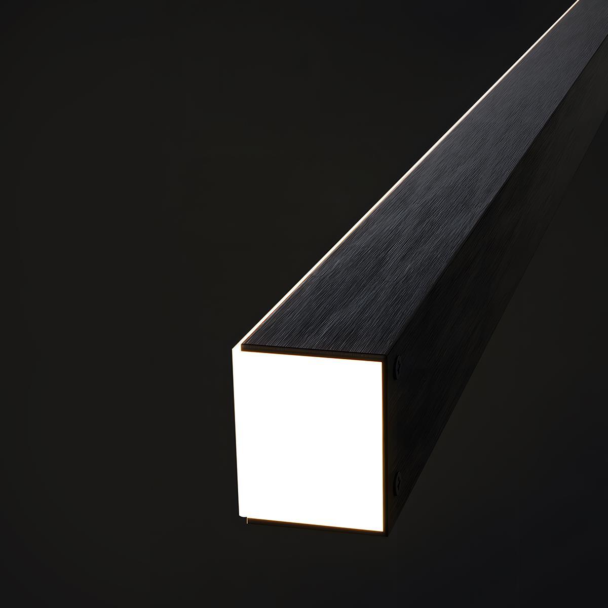Modern Minimalist Long Strip Light Pendant Lights up and down adjustable - Flyachilles