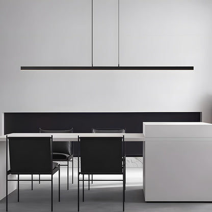 Modern Minimalist Long Strip Light Pendant Lights up and down adjustable - Flyachilles