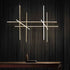 Modern Minimalist LOS Coordinates Geometric Linear LED Pendant Lights - Flyachilles