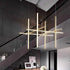 Modern Minimalist LOS Coordinates Geometric Linear LED Pendant Lights - Flyachilles
