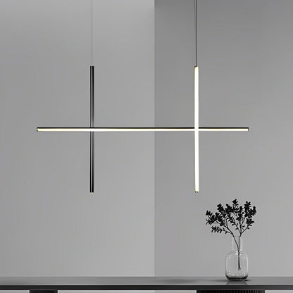Modern Minimalist LOS Coordinates Geometric Linear LED Pendant Lights - Flyachilles
